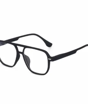 New Square Spectacle Glasses Zero Power Sunglasses